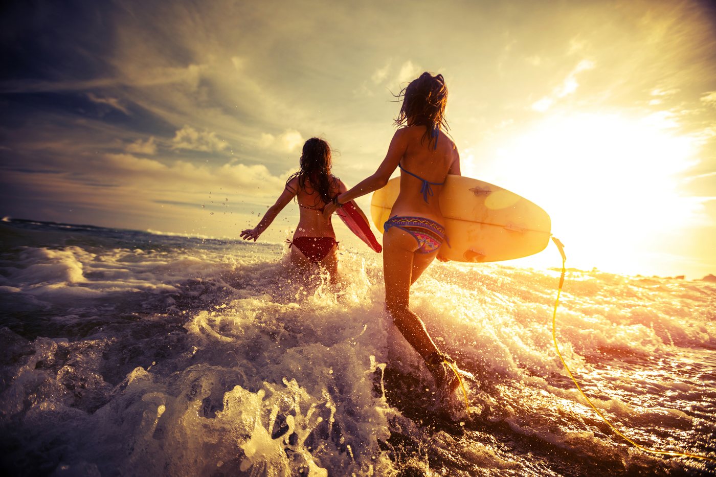 Beach activity stay from the Crays stock image database